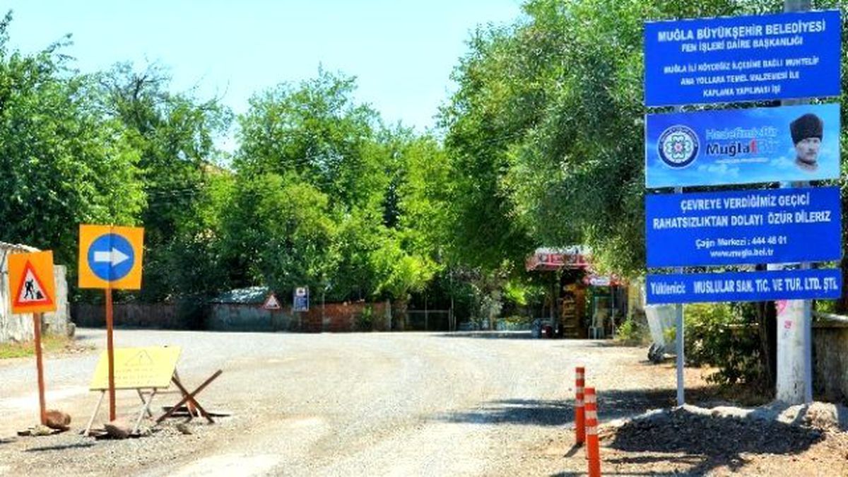 Beyobası Yolu Yenilendi