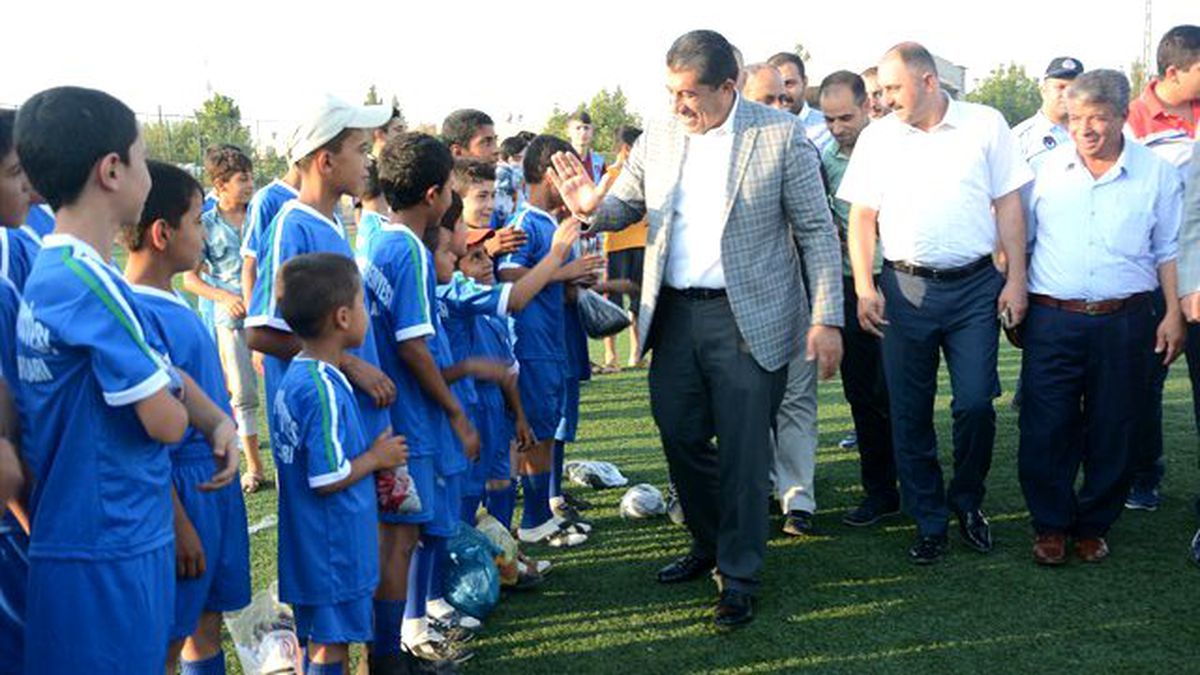 Ceylanpınar\'da Yaz Spor Okulu Açıldı