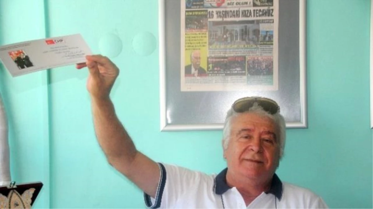 Eski Milletvekili Mehmet Seven, CHP\'li Eski İl Başkanı ve Geçmiş Dönem Belediye Başkan Adayını...