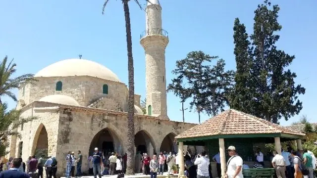hala sultan turbesi ne ziyaretci akini son dakika dunya