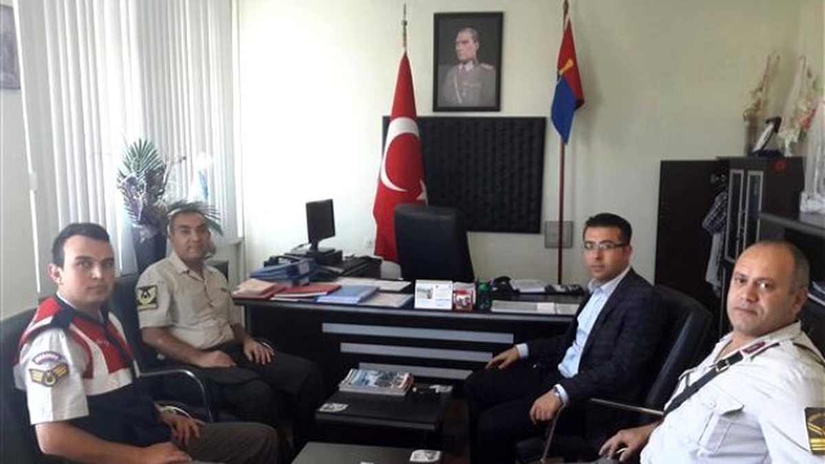 Kaymakam Bayraktar\'ın Kurum Ziyaretleri