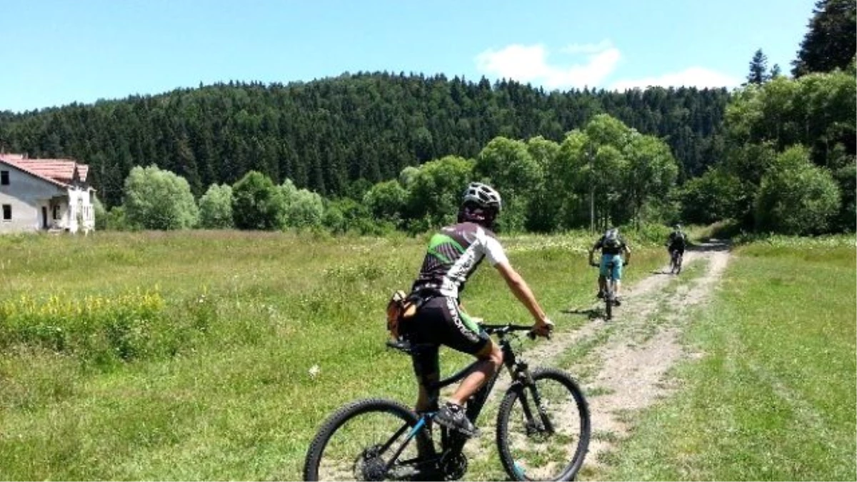 Küre Dağları Milli Parkı\'nda Bisiklet Turizmi Atağı