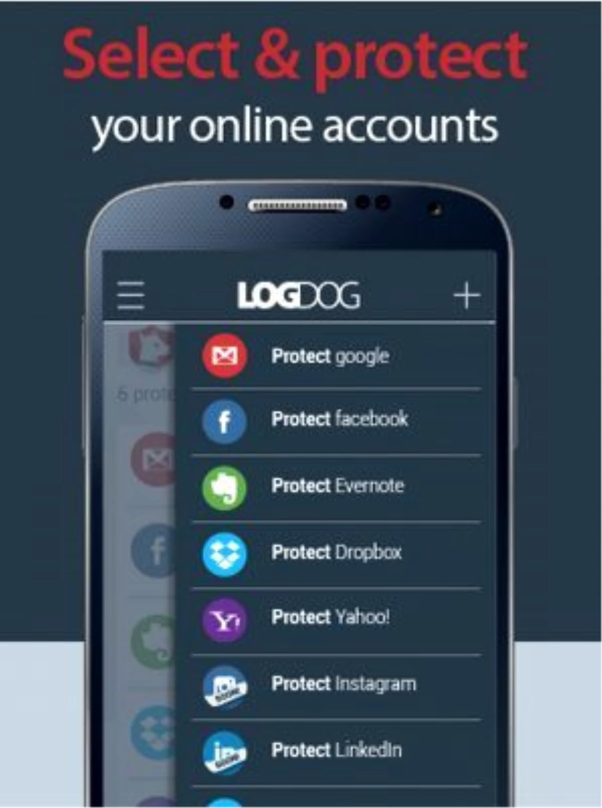 Logdog Android Uygulaması Online Hesaplarınızı Koruyor