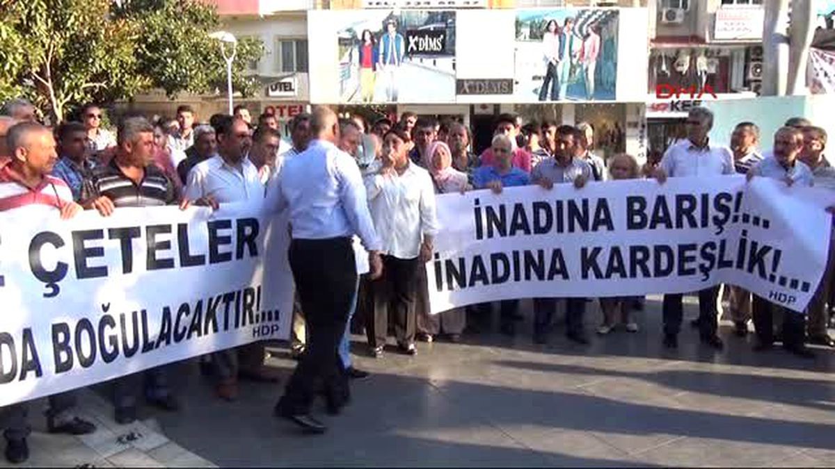 Hdp Manisa Teşkilatı Suruç\'taki Patlamayı Kınadı