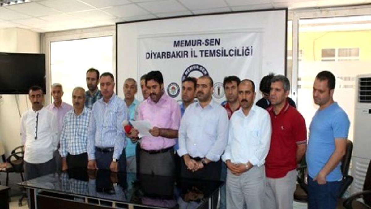 Memur-Sen Diyarbakır\'dan Suruç\'taki Patlamaya Tepki
