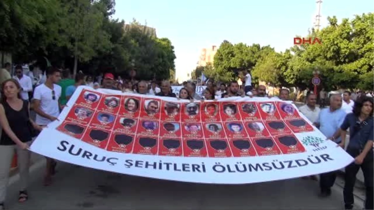 Mersin - "Suruç Katliamına Oyuncaklı Protesto" 2