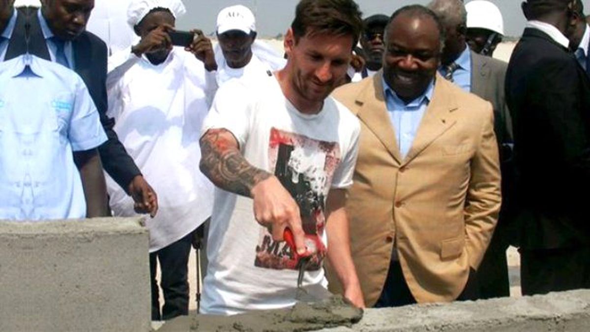 Messi Harç Döküp Tuğla Yerleştirdi 3,5 Milyon Euro Aldı