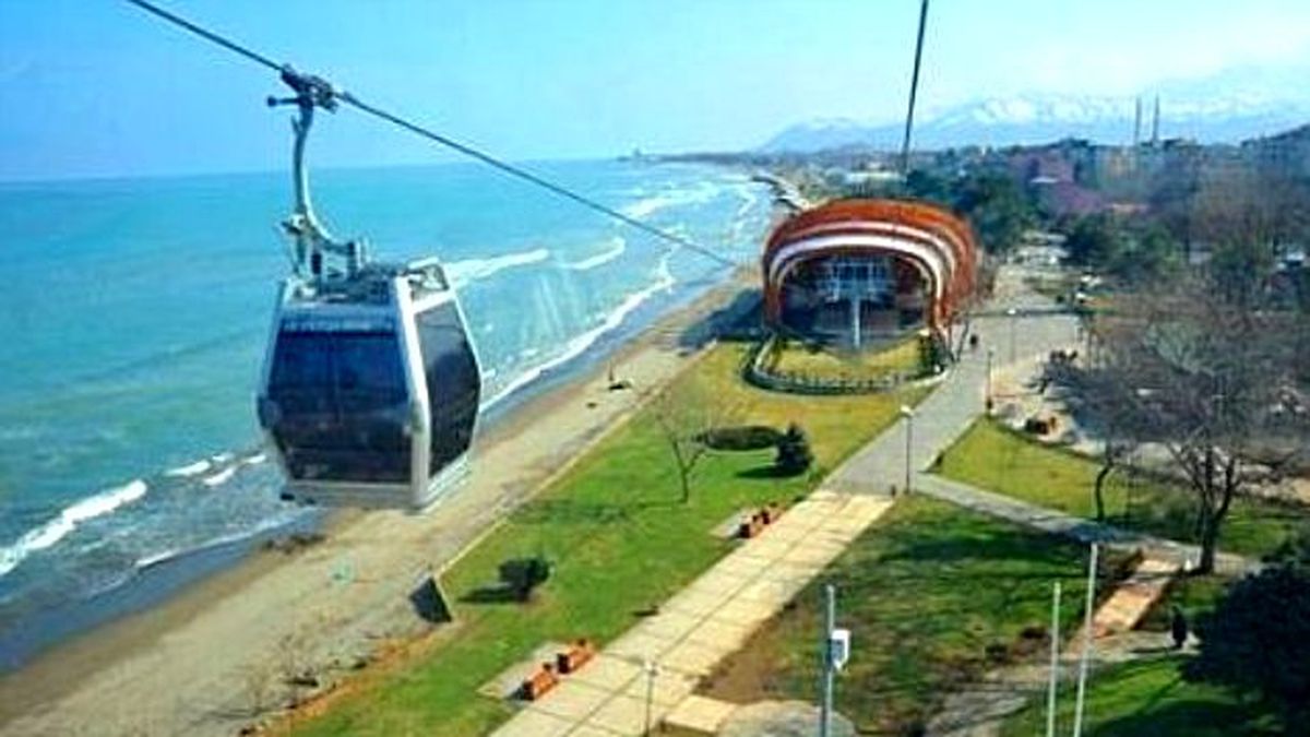 Ordu\'da Teleferiğe Yoğun İlgi