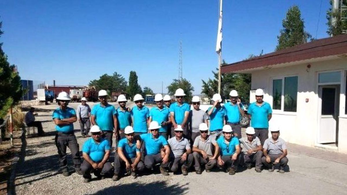 Petrol Sahasındaki İşçiler İş Bıraktı