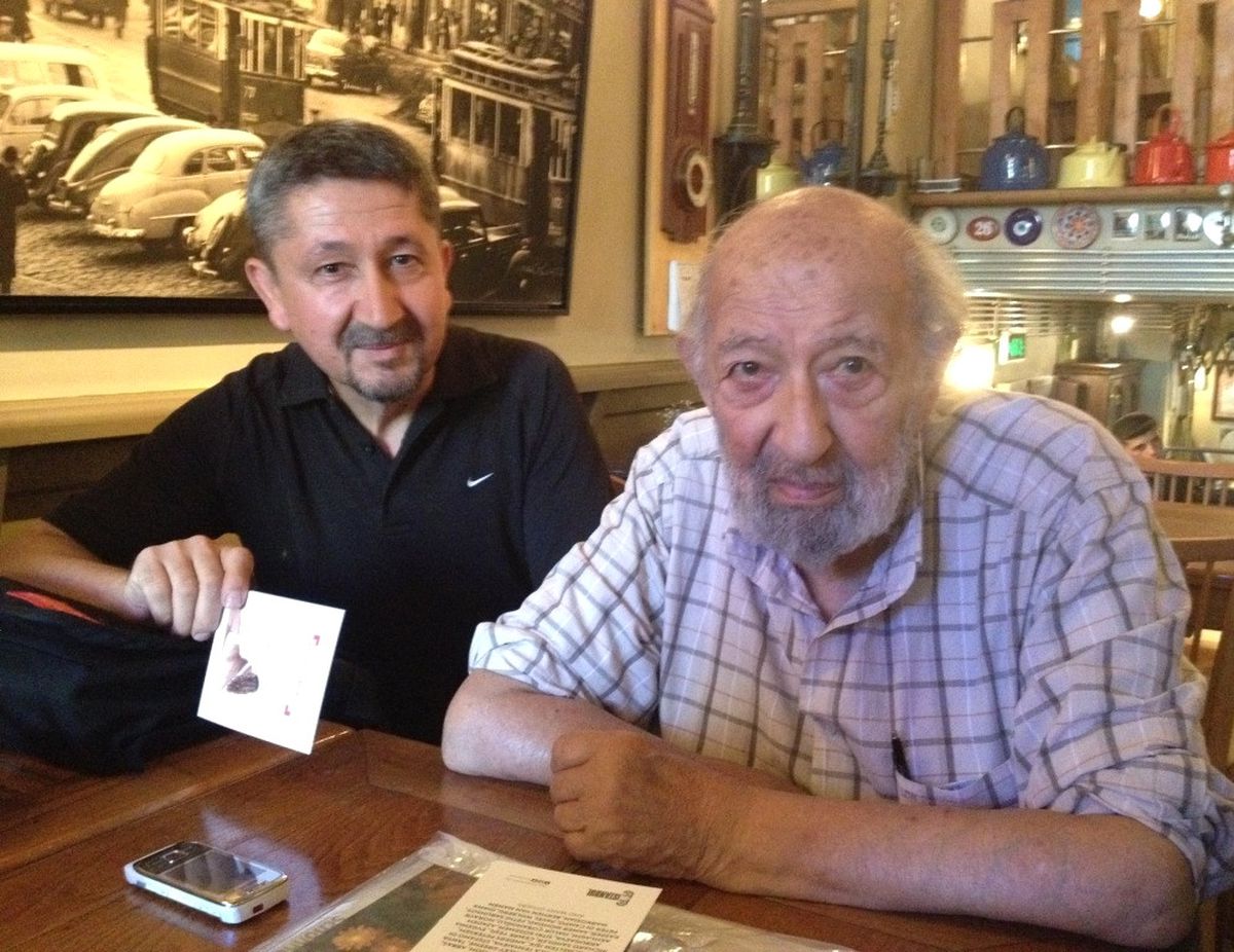 Rıdvan Şükür, Ara Güler\'in Misafiri Oldu