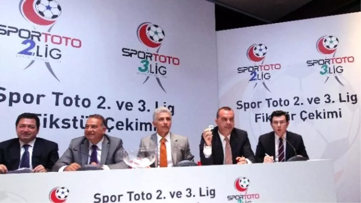 Spor Toto 2. ve 3. Lig Fikstürü Çekildi