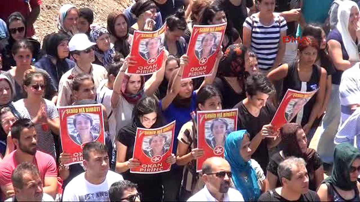 Suruç\'ta Ölen Okan Pirinç, Hatay\'da Toprağa Verildi