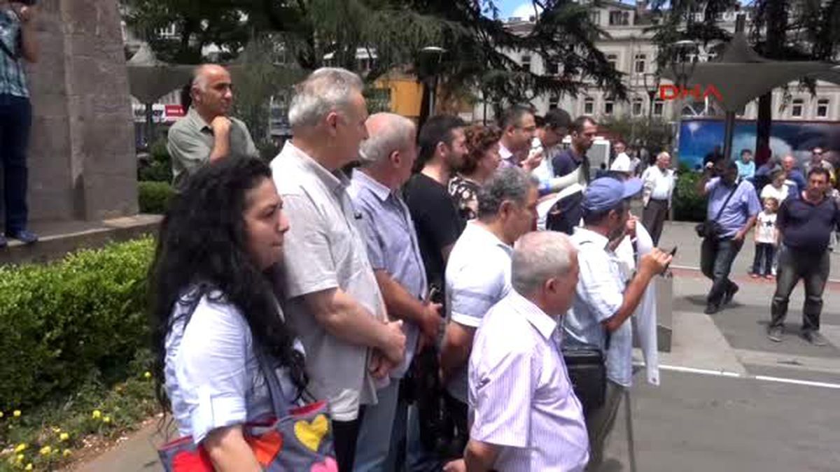 Trabzon'da Teröre Tepki Eylemi