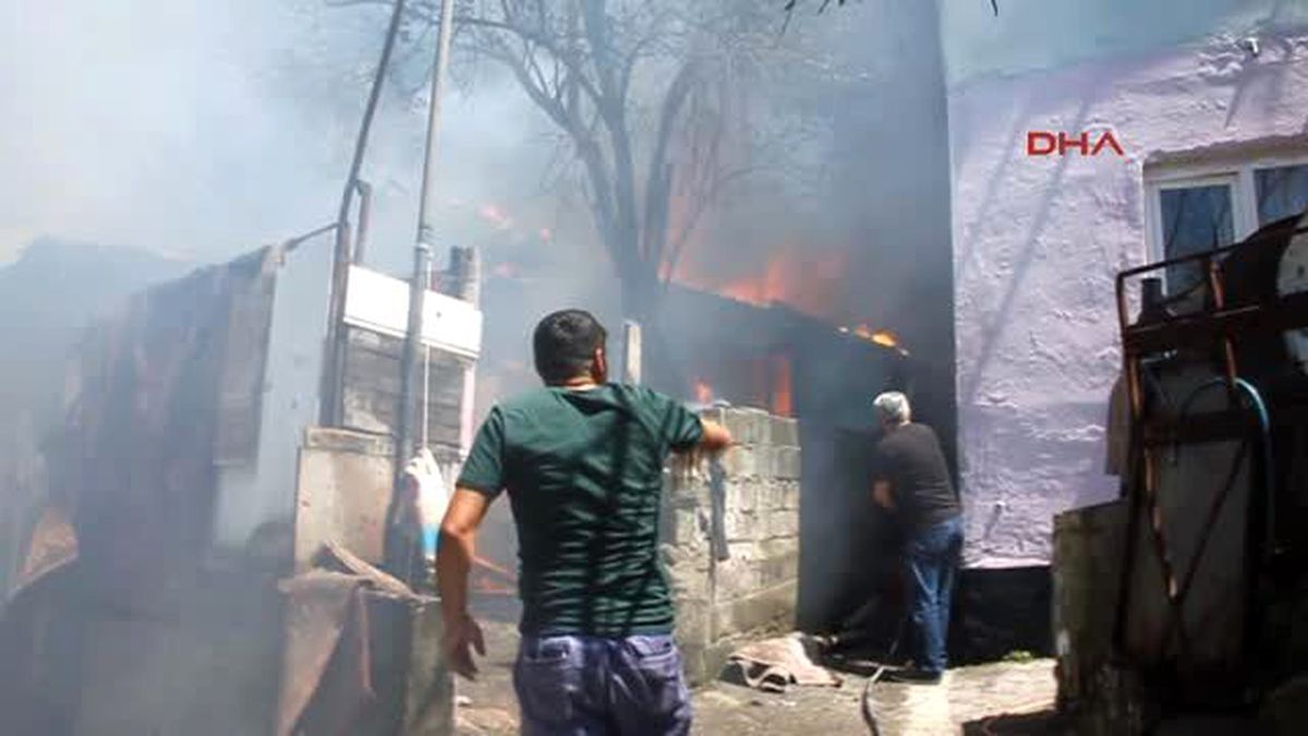 Zonguldak - Evde Çıkan Yangın Ormana Sıçradı