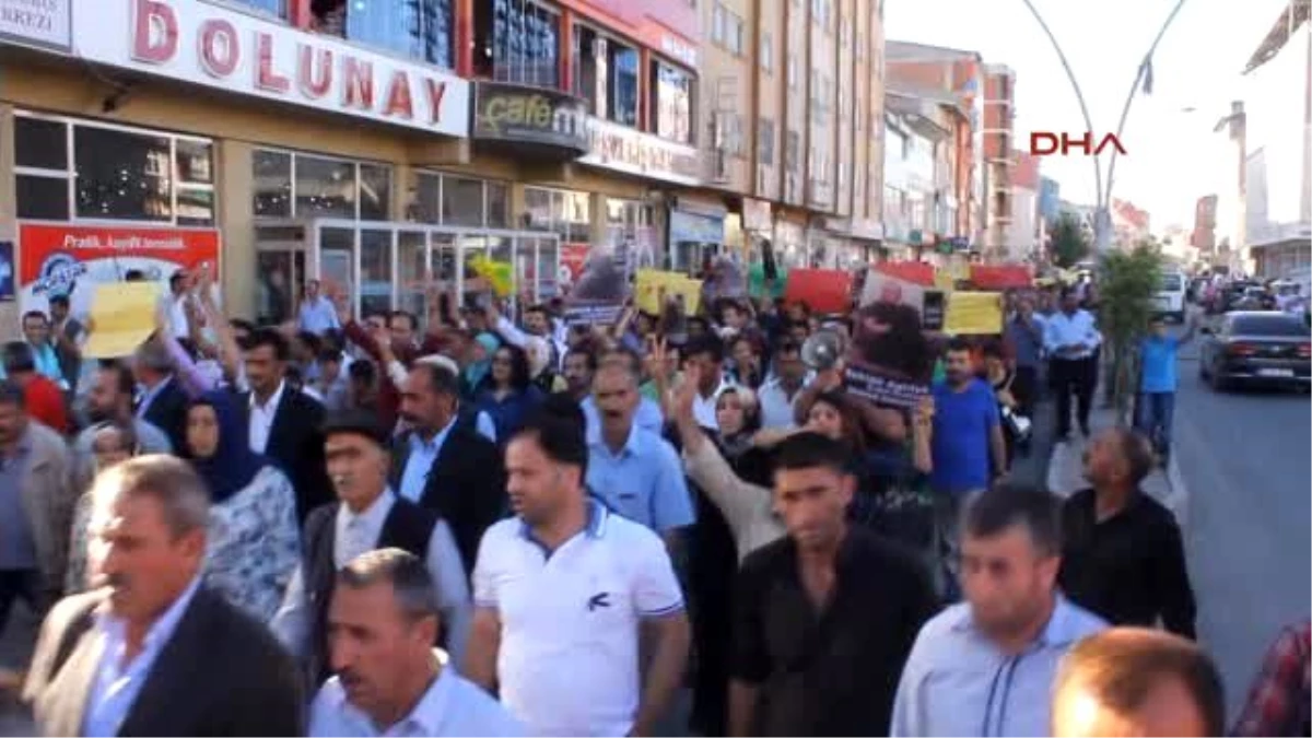 Ağrı\'da Suruç Protestosuna Müdahale: 4 Yaralı, 4 Gözaltı