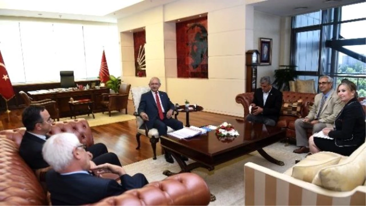 CHP Genel Başkanı Kılıçdaroğlu, Lösev Yönetimini Kabul Etti