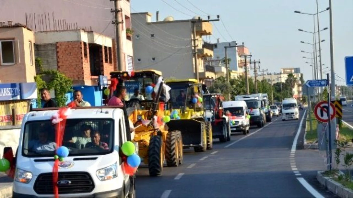 Dalaman\'da Davullu Zurnalı Araç Tanıtımı