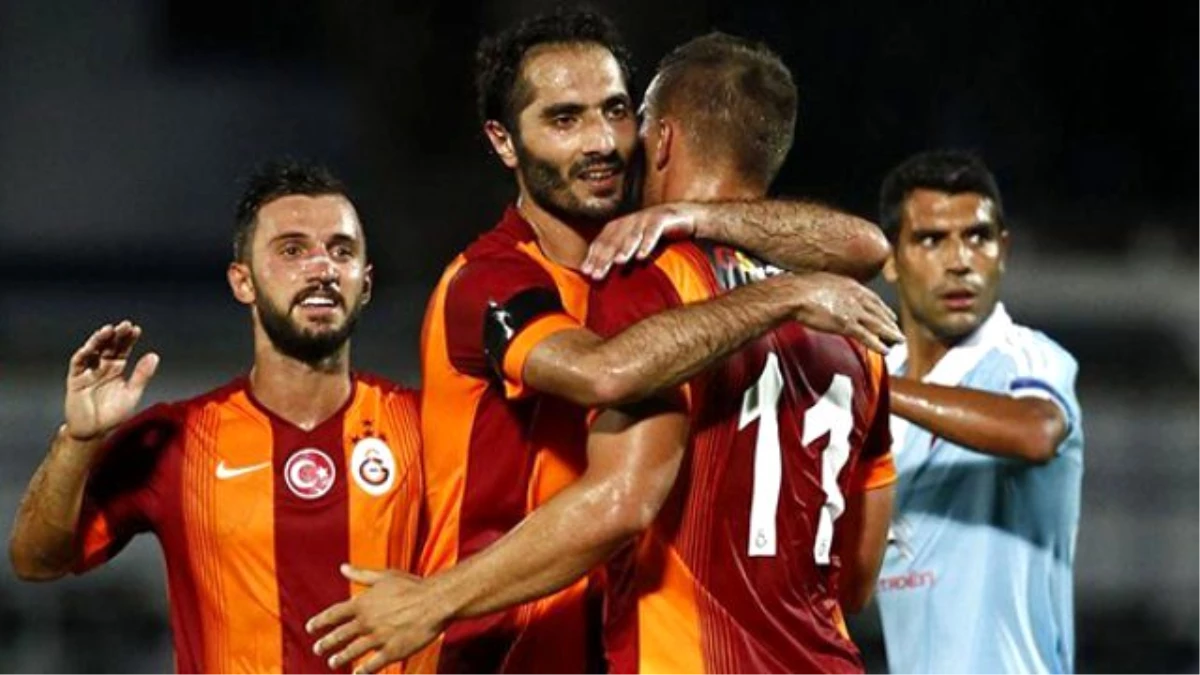 Galatasaray Celta Vigo\'u 2-1 Yendi