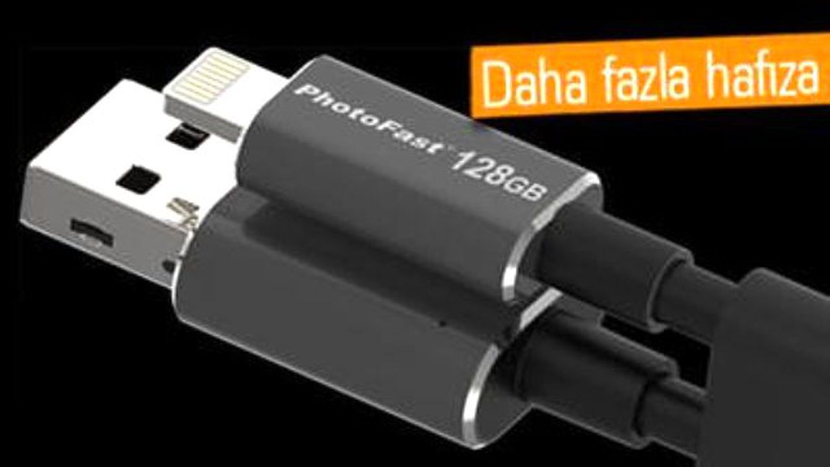 İphone\'lar İçin Depolamalı Şarj Kablosu: Memoriescable