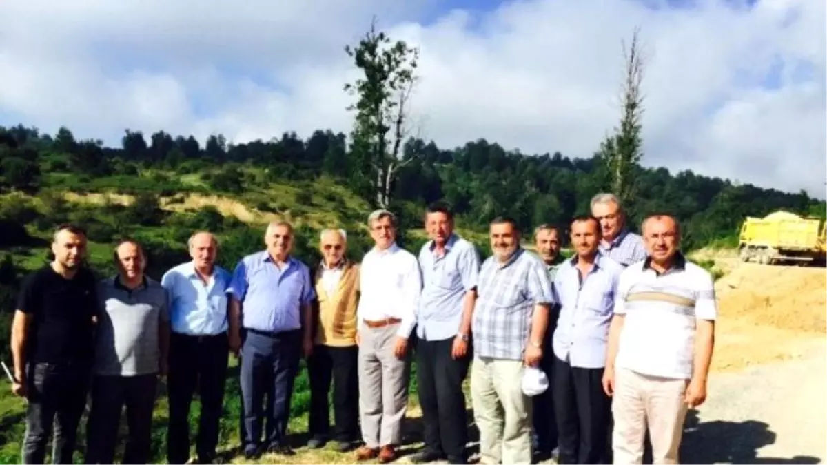 Milletvekili İnci ve Başkan Akcan Acelle Yaylasında İncelemelerde Bulundu