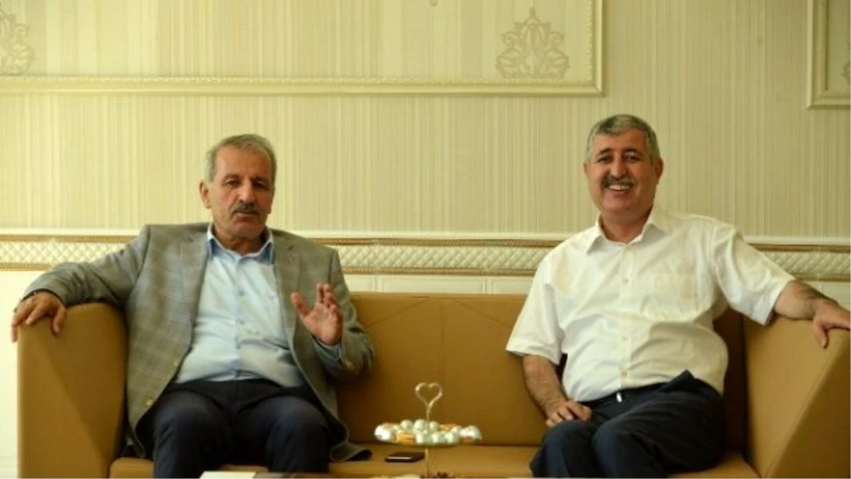 Milletvekili Mustafa Şahin, Başkan Polat\'ı Ziyaret Etti