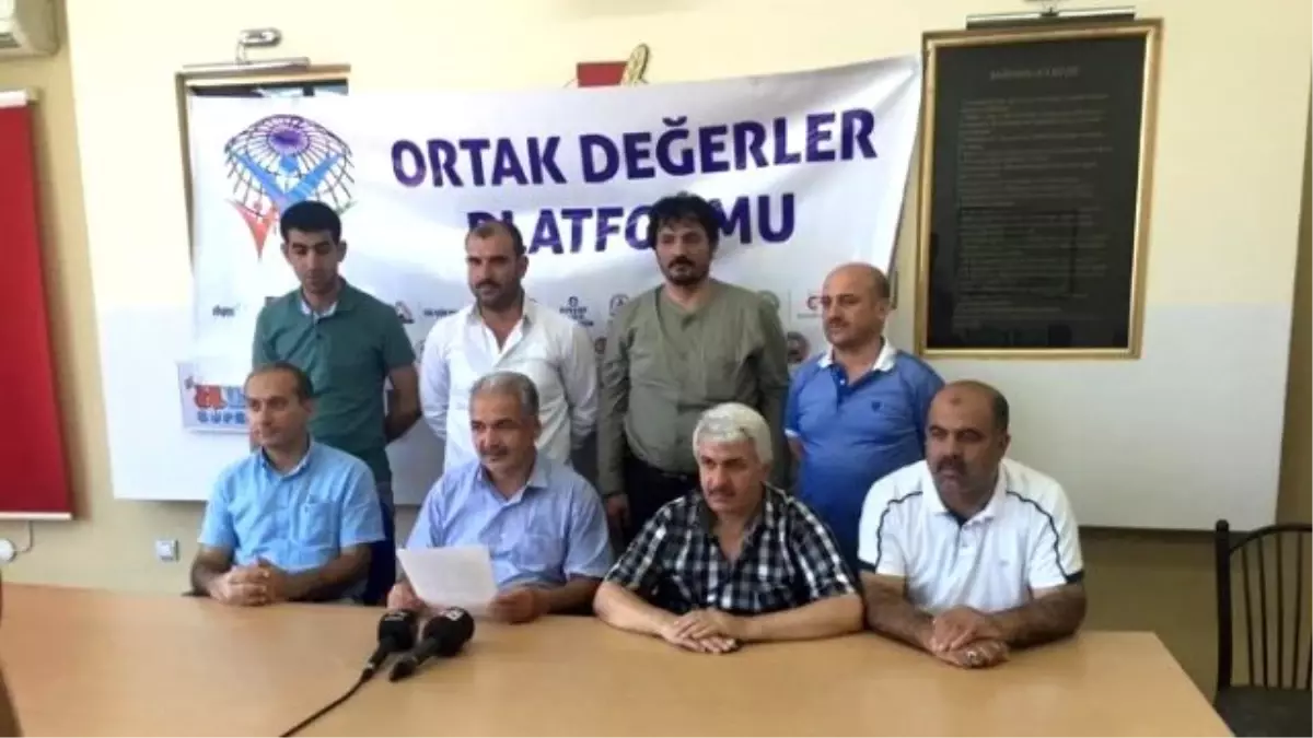 Ortak Değerler Platformu Suruç Katliamını Kınadı