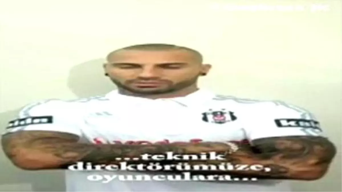 Quaresma\'dan Beşiktaş\'a Teşekkür!