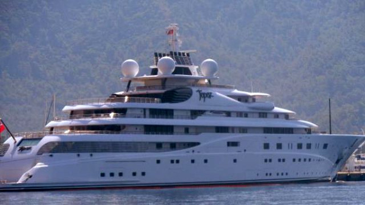 Şeyh Mansour\'un Mega Lüks Yatı 2\'nci Kez Marmaris\'te