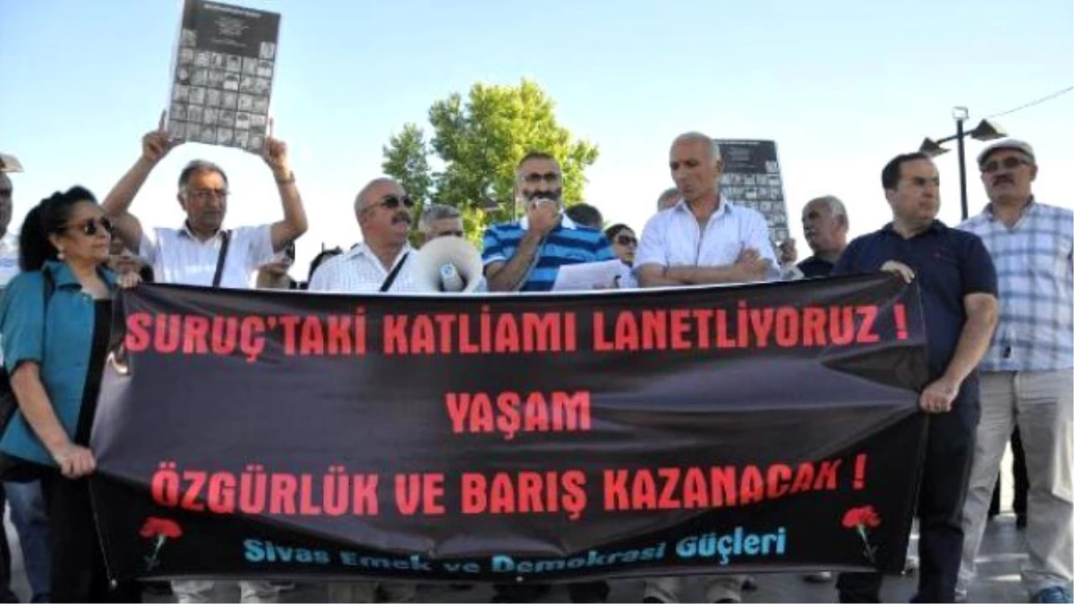 Sivas\'ta Suruç Protestosu