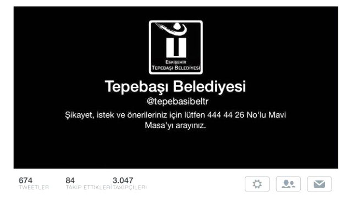 Tepebaşı Belediyesi Türkiye\'nin Yasına Ortak Oldu