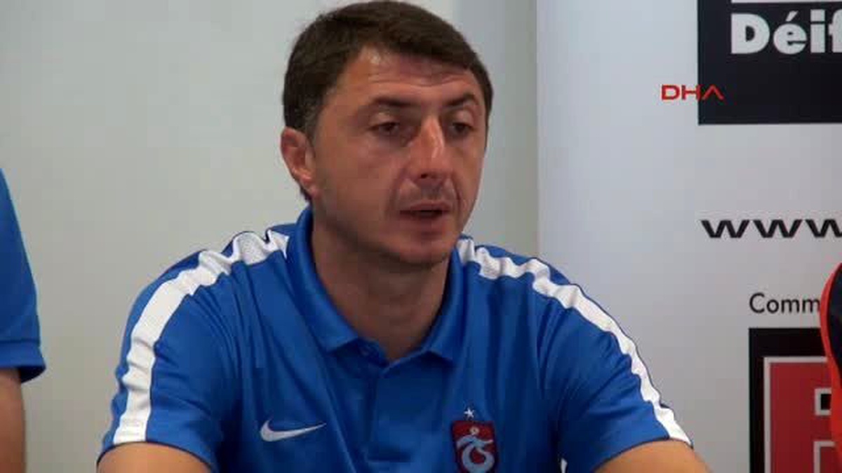 Trabzonspor Teknik Direktörü Şota Arveladze "Tecrübemizi Kullanarak Turu Geçeceğiz"