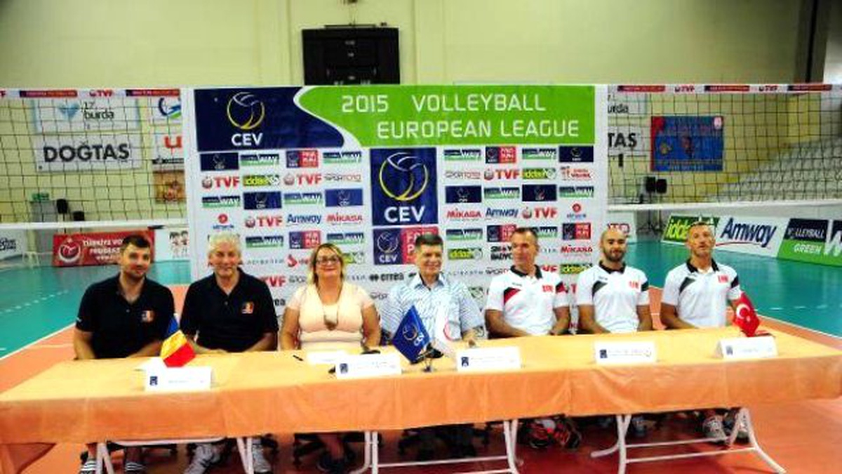 2015 Cev Avrupa Ligi B Grubu\'nda Konuk Romanya