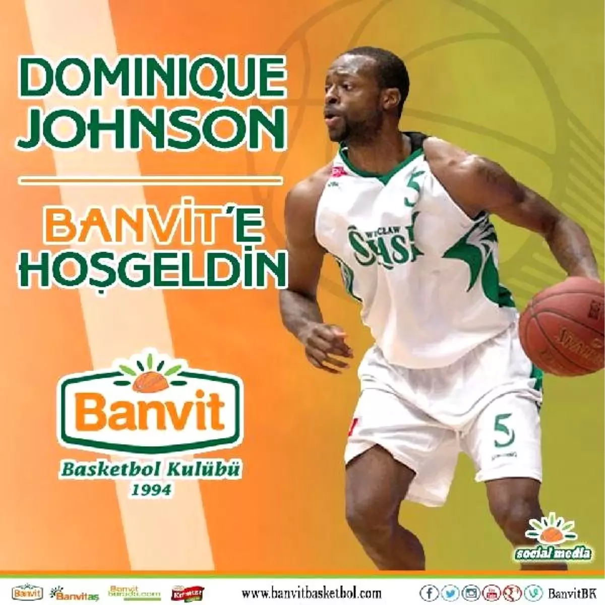 Banvit ABD\'li Johnson\'ı Kadrosuna Kattı