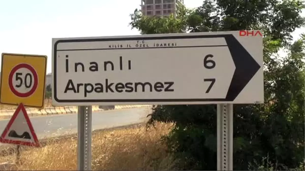 Kilis\'in Elbeyli İlçesi Suriye Sınırında Görev Yapan Askerlere Işid Kontrolündeki Bölgeden Ateş...