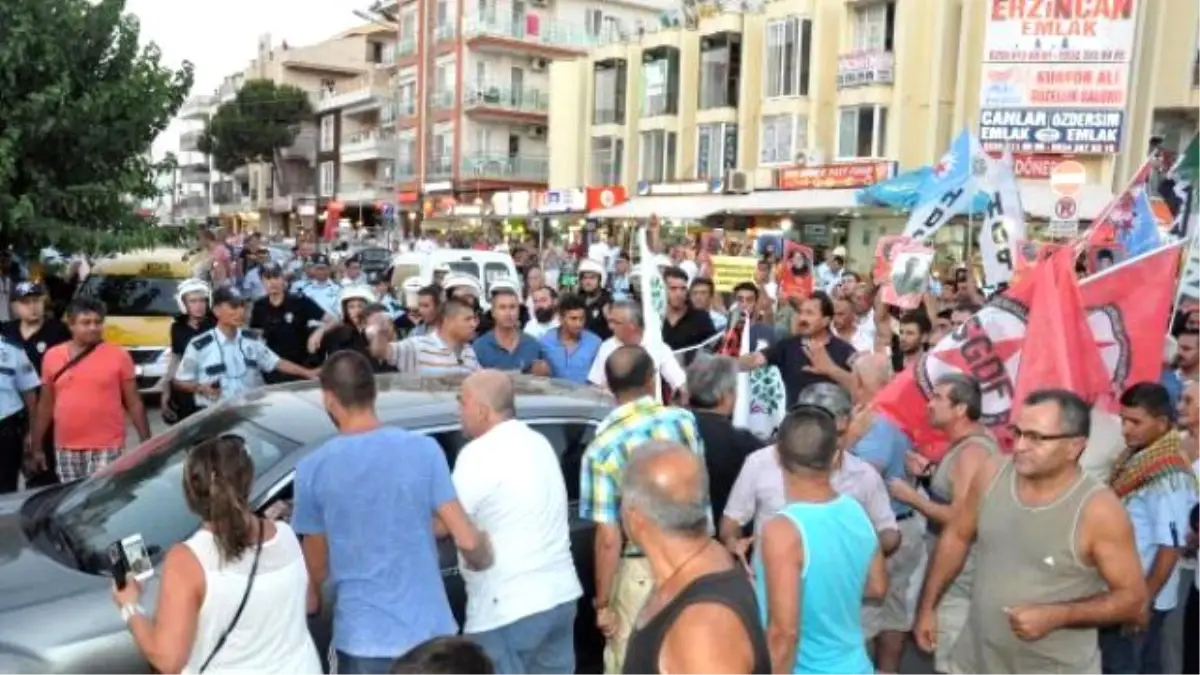 Suruç Saldırısı Didim\'de Protesto Edildi