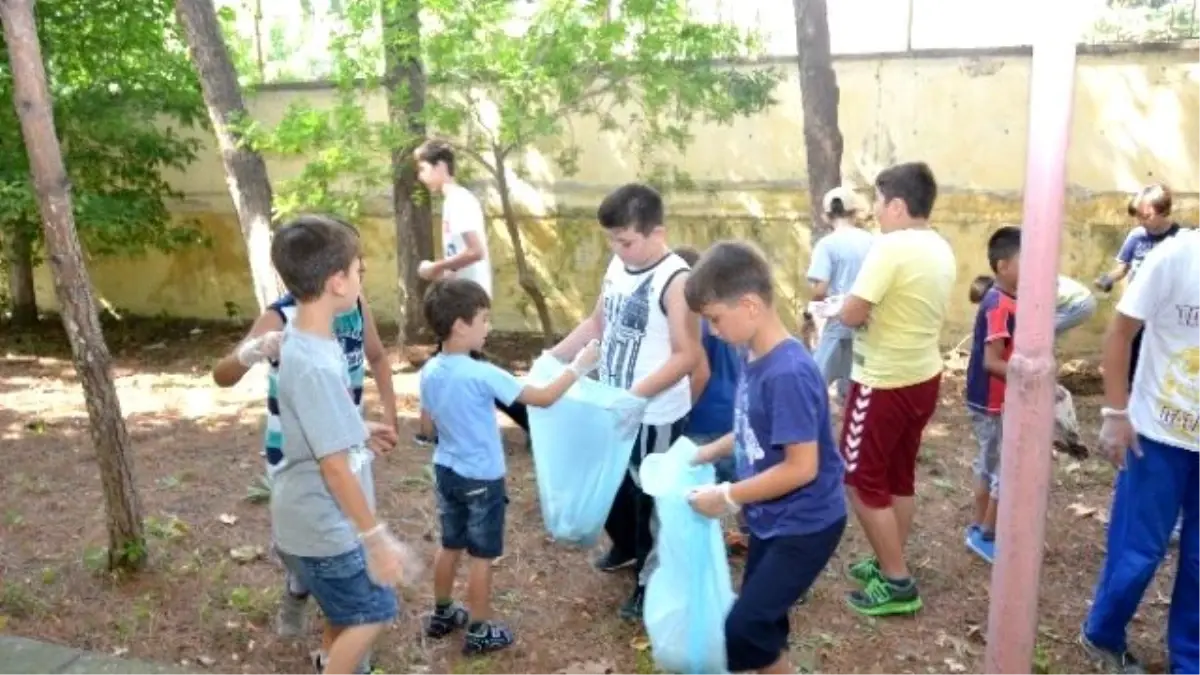 Yaz Okulu\'nda Çevre Eğitimi