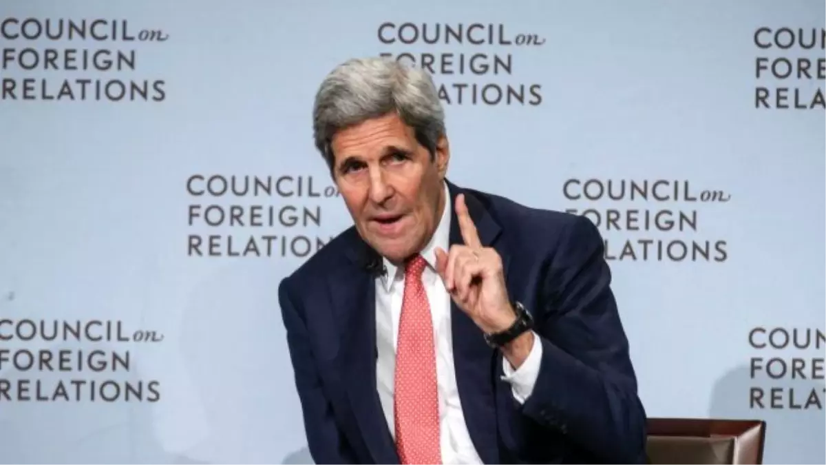 John Kerry: IŞİD\'i Mağlup Etmek İçin Türkiye ile Müzakere Ediyoruz