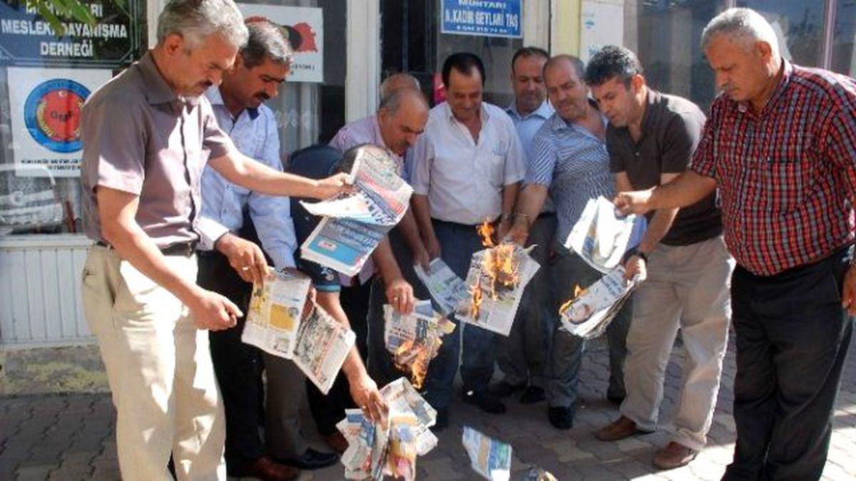 Muhtarlar\'dan Ulusal Gazeteye Tepki