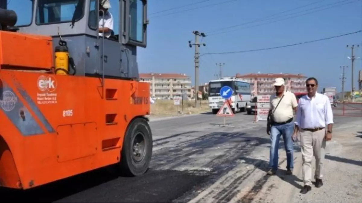 Sıcak Asfalt Çalışmasında 2. Etaba Başladı