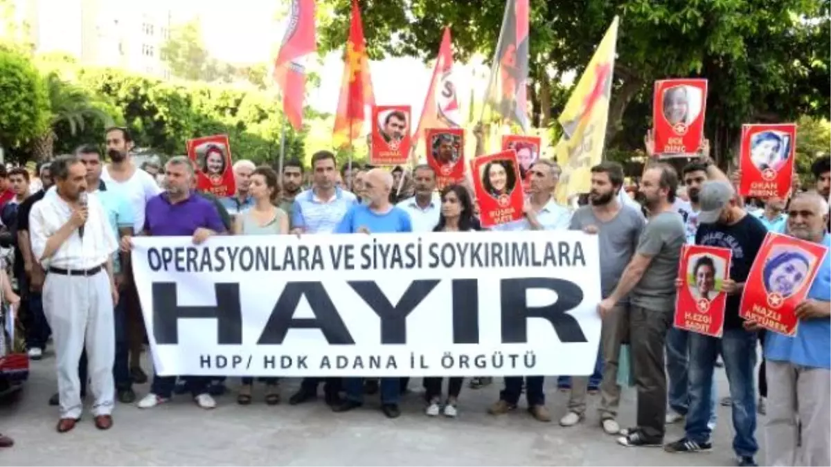 Adana\'da Hdp\'den Barış Eylemi