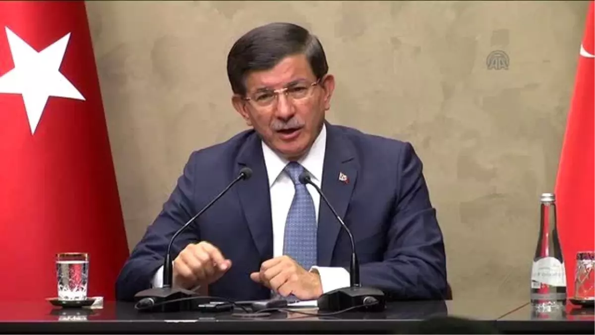 Başbakan Ahmet Davutoğlu Gazetecilerin Sorularını Yanıtladı (3)