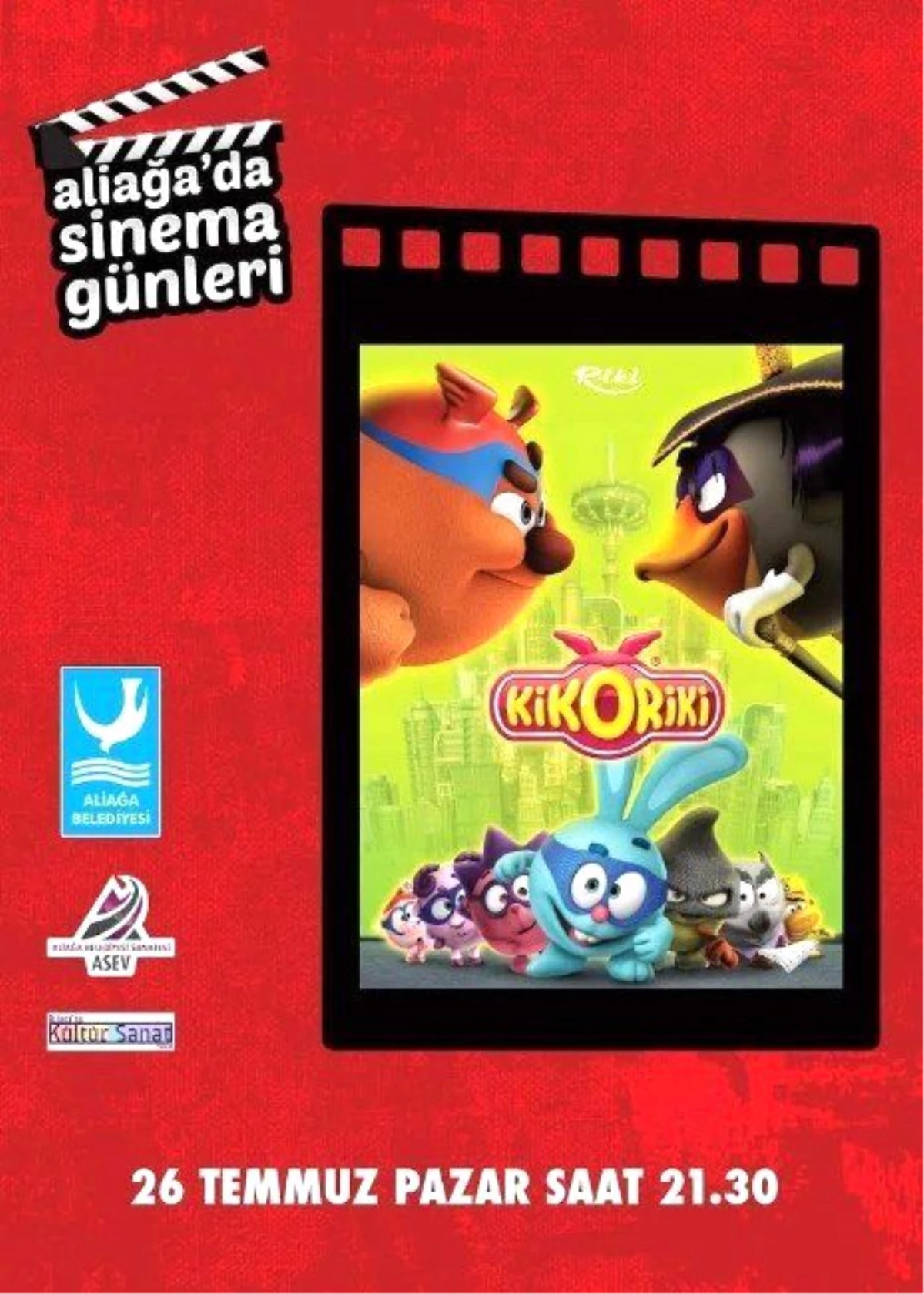 Çocuk Filmi Kikoriki Aliağa\'da