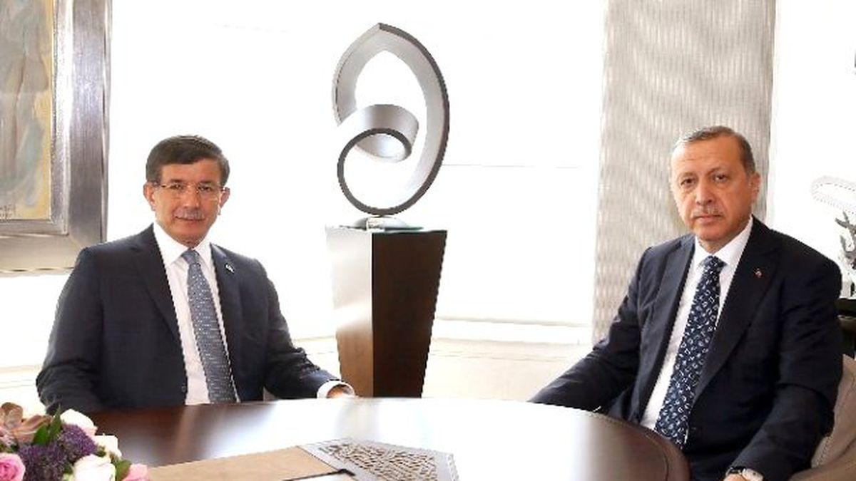 Cumhurbaşkanı Erdoğan, Başbakan Davutoğlu ile Görüştü