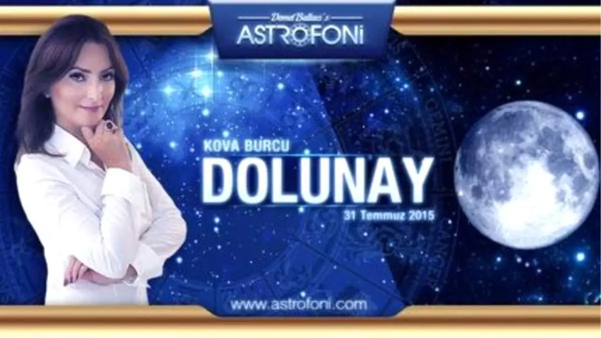 Kova Burcunda Dolunay 31 Temmuz 2015