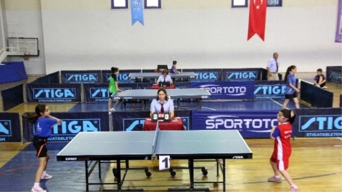 Masa Tenisi Minikler Türkiye Şampiyonası Bartın\'da Başladı
