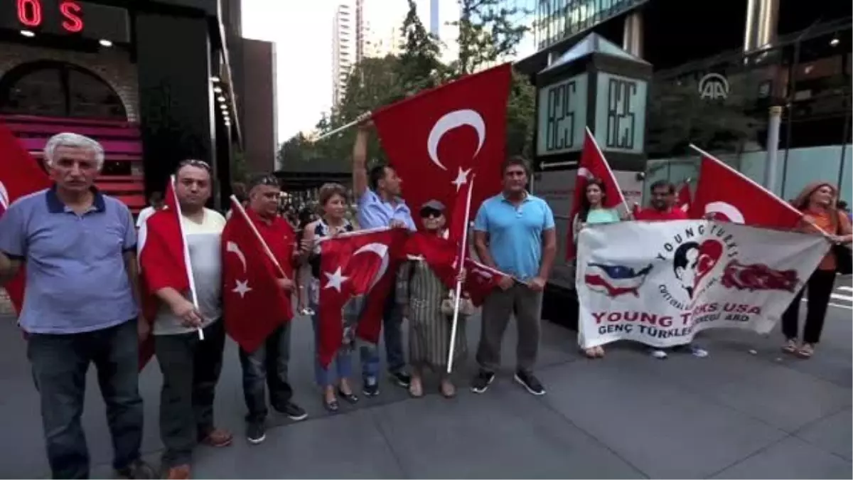 New York\'ta Türklerden Teröre Karşı Birlik Mesajı