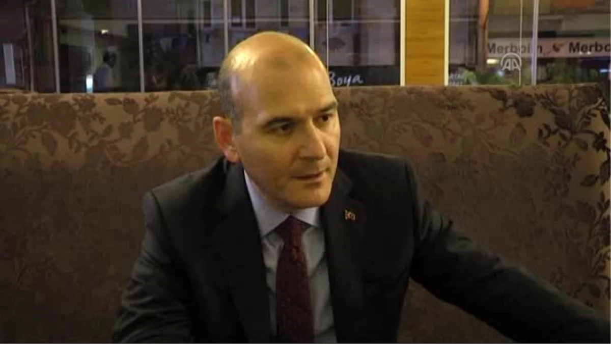 Soylu: "Pkk ve Kck, Karadeniz\'e Sızmaya Çalışıyor"