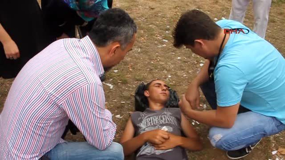 Zonguldak - Fenalik Geçiren Zihinsel Engelli Genç Hastaneye Kaldırıldı