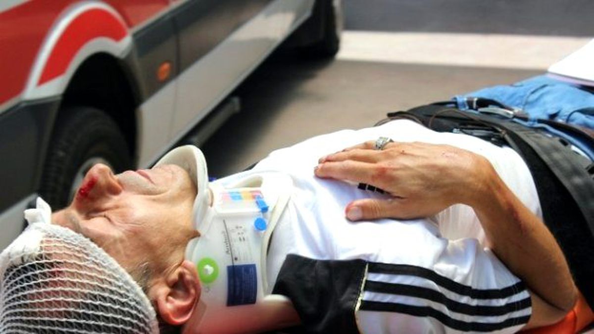 Bisikletiyle Dolaşan Şahsa Araç Çarptı