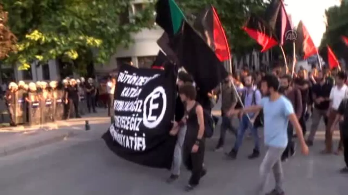 İzinsiz Gösteriye Polis Müdahalesi